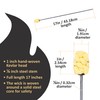 Fire Eating Torch – 1 Inch Woven Kevlar MoonBlaze Head
