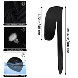 4 Pcs Silky Durag for Men Women Waves Premium Satin Du-rag Elastic Wave Cap & Silky Durag Caps with Long Tail Headwraps Doo Rags Waves Hair Cap Hip-hop Decor Head Scarf Lightweight Turban Beanie Caps