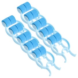 FOMIYES 64pcs Portable Nose Clips for Nosebleed Relief Nasal for Home Use Lightweight Breathing Practice Clips for All Nose Types for Everyday Activities