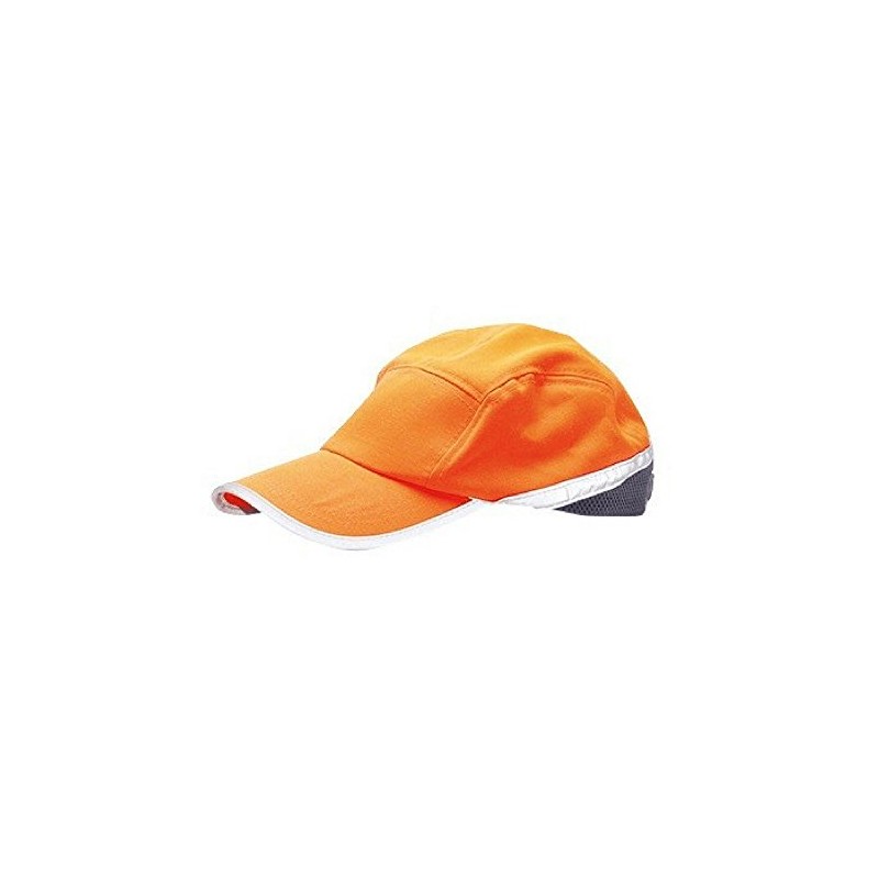 Portwest HB10YNR Series HB10 Hi-Vis Baseball Cap, Regular, Yellow/Navy