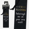 Literary Bookmarks - Interrupt me