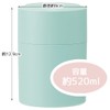 Skater POS5-A Push-Button Sealed Storage Container, Smoke Blue, Made in