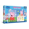 Trefl Peppa's Good Day 2x10 Piece Jigsaw Puzzle Peppa's Good