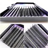 2 Trays 12 Rows Eyelash Extensions Supplies, YY-Lash Crisscross Eye
