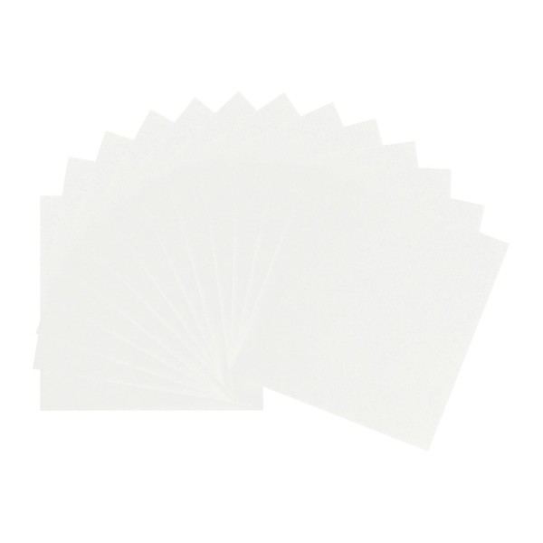 DMiotech 500 Sheets 5x5 cm Origami Paper, Cream White Square