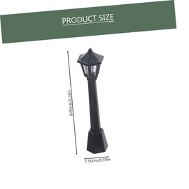 SUPVOX 1 Set Mini House Models Realistic Park Scene Decor for Table Garden Miniature Park Models for House Decoration and Play