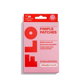 FLO Pimple Patch – Acne & Blemish Spot Treatment, Soothes Pimples, Reduces Redness, Invisible & Gentle Skincare for All Skin Types