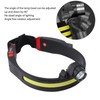 LED COB Head Light 10 Modes Zoomable Rechargeable Super Bright