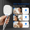 10" Rain Shower Head with Handheld Spray, Dual High Pressure
