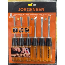 Jorgensen 6 Chisel Set For Wood Carving