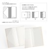 Midori Professional Diary 2025 A5 Slim Weekly Floral Pattern 22354006