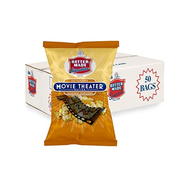 Better Made Special Cheese Flavored Popcorn - Case of 50 - .625oz Bags (MOVIE THEATER)