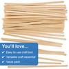 Baker Ross FN235 Slimline Wooden Craft Sticks - Pack of