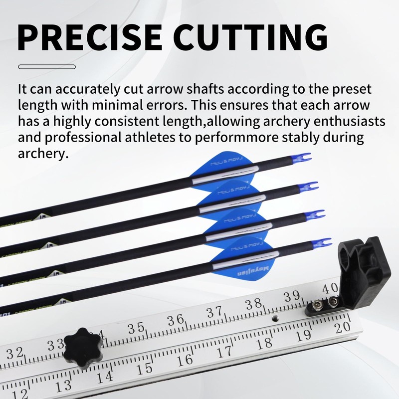 MOYJ Archery Arrow Saw Arrow Shaft Electric Cutter Universal use