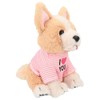 Depesche 12078 TOPModel Corgi Lotti Cuddly Toy with Light Brown