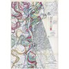 1944 Fisk Mississippi Meander Map Ancient River Bed Sheet 12