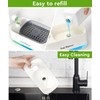 LINZOM Hand and Dish Soap Dispenser Set for Kitchen Dual