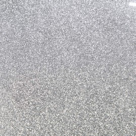 07 - Quartz Silver/Silver 1 piece approx A4 size about 20cm x 30cm / Glitter Iron Sheet Glitter Iron Print Sheet Cutting Sticker T-shirt Clothes Cotton Heat Transfer Rubber Sheet