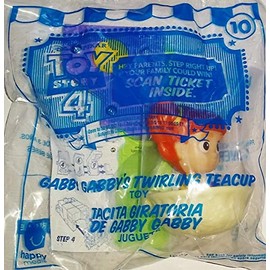 McDonald's 2019 Toy Story 4 Happy Meal Toy #10 Gabby Gabby's Twirling Teacup