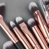 20pcs Makeup Brushes Set Professional Mini Portable Synthetic Fiber Stylish