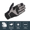 FAST WAY H 2301 Men's Motorcycle Gloves, CE Certified, Leather