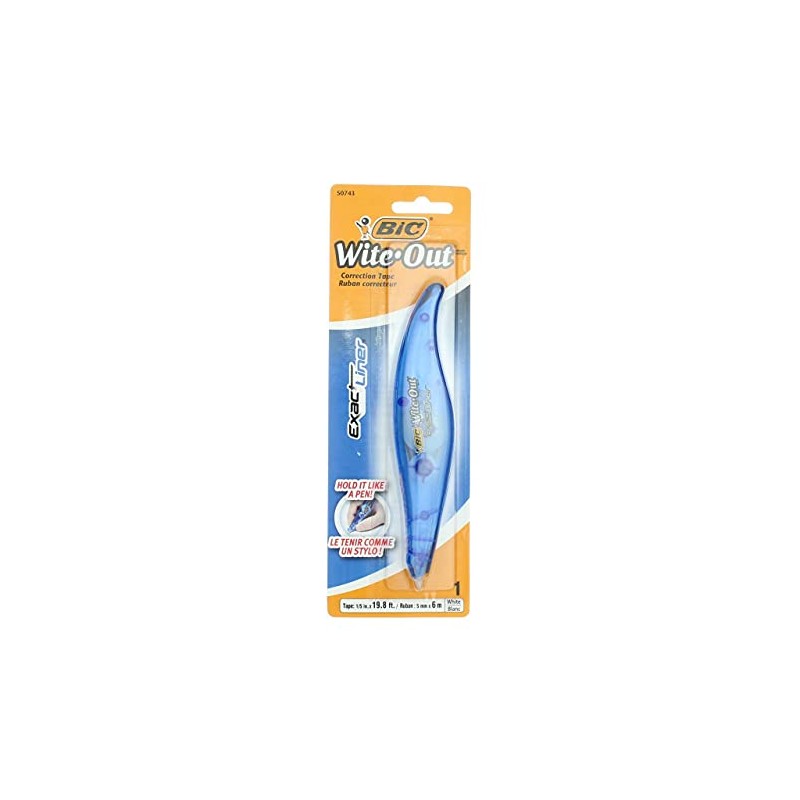 Bic Woelp11-White Exact Liner White Out correction tape