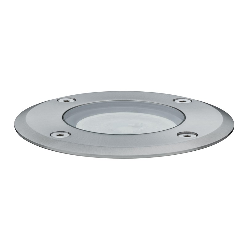 Paulmann Outdoor Recessed Lamp, Metal 3.5 W, Stainless Steel