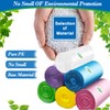4 Gallon Small Garbage Bags 250 Counts,Trash Bag Bin Liners,
