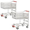 Set of 2 Shopping Carts for Wrestling Action Figures