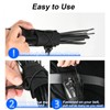 Zip Tie Organizer, Large Capacity Cable Tie Holder with Adjustable