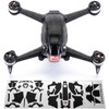 WRAPGRADE Skin Compatible with DJI FPV | Full-wrap (BLACK BUMPY