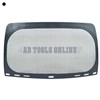 AB Tools Mesh Visor Steel for Safety Helmet Hat Forestry