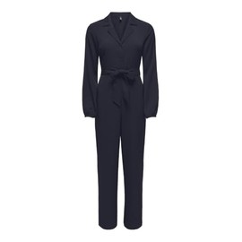 ONLY Women's Onlnova Life Elite L/S Zira Sol Jumpsuit, Night sky