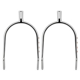 Zerodis Horse Supplies Horse Care Supplies, Spurs Women'S Brass Zinc Alloy Narrow Spurs Young Girl Plated (Silvery White)