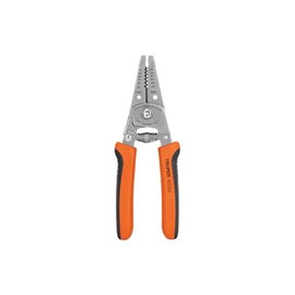 Truper PE-CA-62, Pinza 6" pela cables 30 a 20 AWG mango antiderrapante