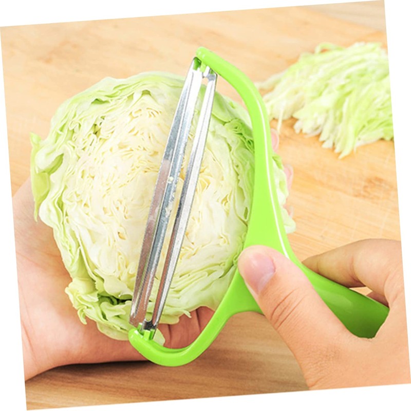 MAGICLULU Abs Stainless Steel Easy Peel Slicer for Fruit Veg