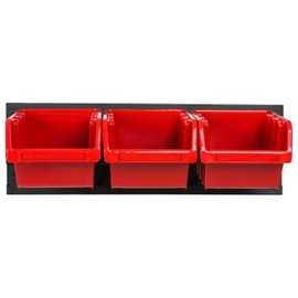 PAFEN Storage System 386 x 130 mm Stacking Boxes Wall Shelf Box Display Storage Boxes Storage System 3 Boxes