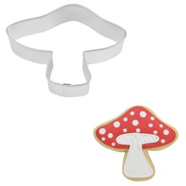 R&M Mushroom 3.75" Stainless Steel Cookie Cutter