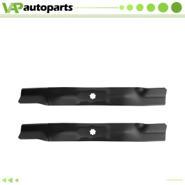 VAP-AutoParts 2 Mower Blades fit for John Deere AM141034 M154062 LA120 42 Inch Deck High Lift