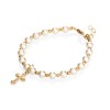 Christening 14KT Gold-Filled Beads with Cream European Simulated Pearls and