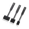 Colcolo Prong Punch Set Leathercraft Punching Devices High-strength Round Hole