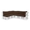 Spatium pallet cushion, 120 cm x 80 cm, pallet cushion,