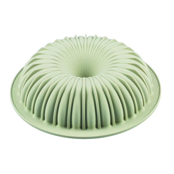 Silikomart Raggio Silicone Mold, Flexible Bundt Cake Pan with 3D Technology for Ribbed Detailing, Easily Unmolds, Oven, Microwave, Freezer and Dishwasher Safe, 51-3/4-Fluid Ounces