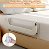 Bed Guard Rail for Toddlers - 32inch Folding up &