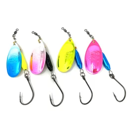 Prime Lures Weighted Fishing Spinner Real Silver (Xcite Pack A, #3)