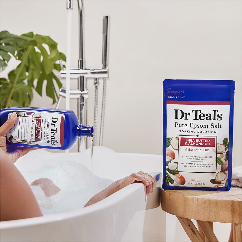 Dr Teal's Epsom Salt Magnesium Soak, Soften & Moisturize with