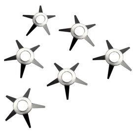 Cutex 6 Pk Regular Bobbin Case Star Disc NBL Spring Part Number #490468 for Sewing Machine