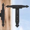 KOTARBAU® Cross Hinges 250 mm Shutter Hinge Hinge Band Plate