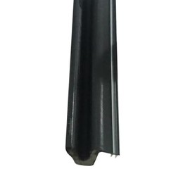 WRS .650" Q-Lon Door Seal/Weatherstripping with Kerf Mount - Black (26 Ft Roll)