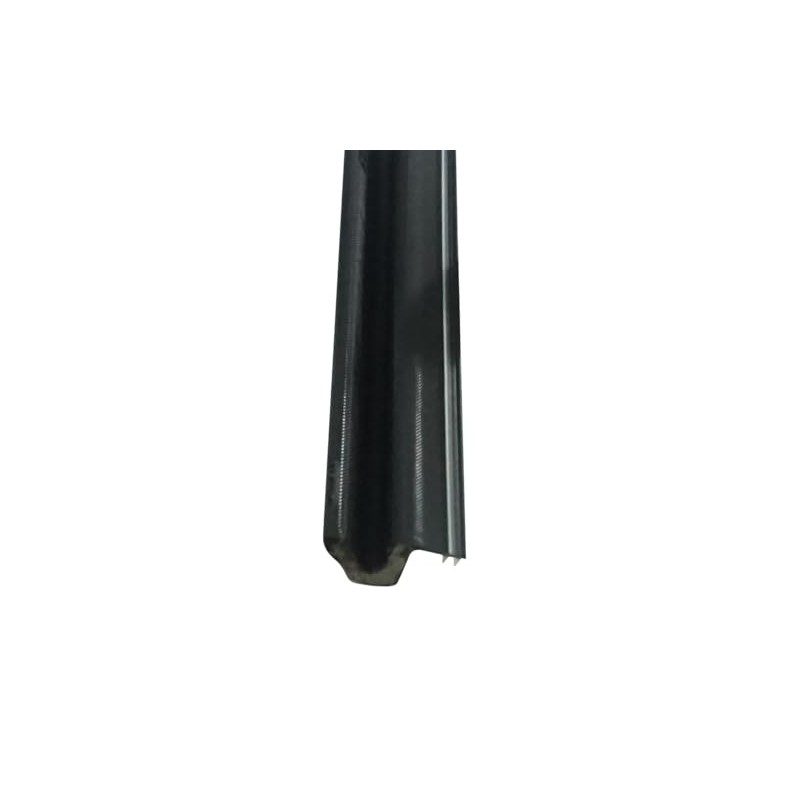 WRS .650" Q-Lon Door Seal/Weatherstripping with Kerf Mount - Black